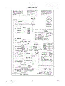 13 - Wiring Diagram parts for Frigidaire Washer FAFW3517KB0 from AppliancePartsPros.com