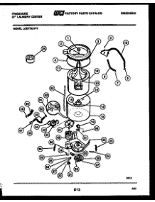 06 - Tub Detail parts for Frigidaire Washer Dryer Combo LCE772LW2 from AppliancePartsPros.com