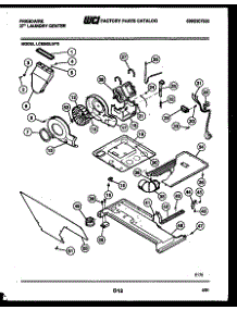 03 - Motor, Blower And Cabinet Parts parts for Frigidaire Washer Dryer Combo LCE852LL0 from AppliancePartsPros.com