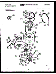 06 - Tub Detail parts for Frigidaire Washer Dryer Combo LCE852LL0 from AppliancePartsPros.com