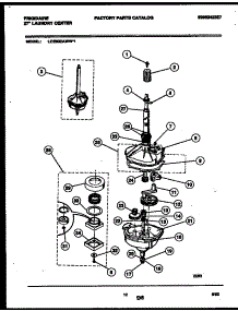 07 - Transmission Parts parts for Frigidaire Washer Dryer Combo LCE902ADD1 from AppliancePartsPros.com