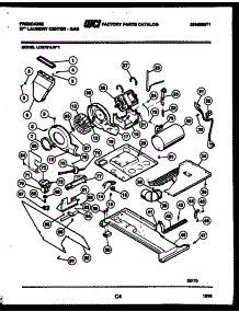 03 - Motor And Blower Parts parts for Frigidaire Washer Dryer Combo LCG731LL1 from AppliancePartsPros.com