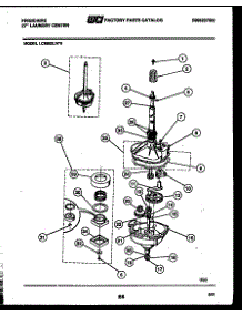 07 - Transmission Parts parts for Frigidaire Washer Dryer Combo LCE852LL0 from AppliancePartsPros.com