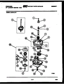 07 - Transmission Parts parts for Frigidaire Washer Dryer Combo LCG731LL1 from AppliancePartsPros.com
