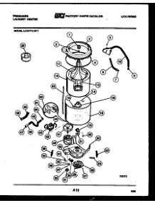 06 - Tub Detail parts for Frigidaire Washer Dryer Combo LCG771LW1 from AppliancePartsPros.com