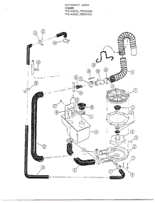 Drain, Recirculate parts for Frigidaire Washer 6505B from AppliancePartsPros.com