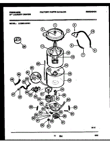 06 - Tub Detail parts for Frigidaire Washer Dryer Combo LCG901AWW1 from AppliancePartsPros.com