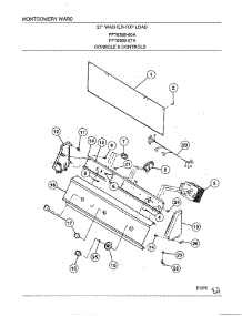 Console And Controls parts for Frigidaire Washer 6389-80A from AppliancePartsPros.com