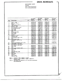 Drain, Recirculate Page 2 parts for Frigidaire Washer 6505B from AppliancePartsPros.com