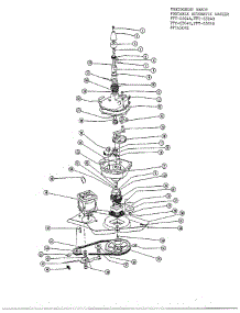 Mechanism And Transmission parts for Frigidaire Washer 6504C from AppliancePartsPros.com