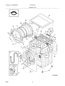 05 - Cabinet / Top parts for Frigidaire Washer ATF6700FE0 from AppliancePartsPros.com