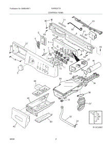 03 - Control Panel parts for Frigidaire Washer FAFW3577KA0 from AppliancePartsPros.com