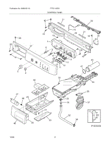03 - Control Panel parts for Frigidaire Washer FTF2140ES1 from AppliancePartsPros.com