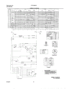 08 - 134095500 Wiring Diagram parts for Frigidaire Washer FTF630AS0 from AppliancePartsPros.com