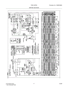 11 - Wiring Diagram parts for Frigidaire Washer FWS1233FS2 from AppliancePartsPros.com
