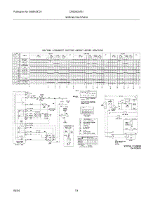 10 - Wiring Diagram parts for Frigidaire Washer CWS3600AS1 from AppliancePartsPros.com