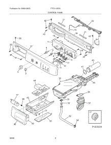 03 - Control Panel parts for Frigidaire Washer FTF2140ES0 from AppliancePartsPros.com