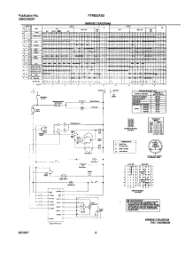 08 - 134095500 Wiring Diagram parts for Frigidaire Washer FTR630AS0 from AppliancePartsPros.com