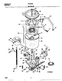 03 - Motor / Tub parts for Frigidaire Washer FWS235RBS2 from AppliancePartsPros.com