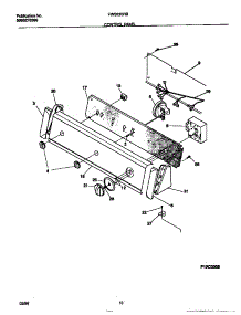 05 - Control Panel parts for Frigidaire Washer FWS235RBS2 from AppliancePartsPros.com