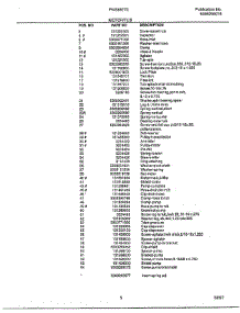 Motor / Tub Page 2 parts for Frigidaire Washer FWS6977E from AppliancePartsPros.com