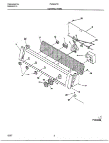 Control Panel parts for Frigidaire Washer FWS6977E from AppliancePartsPros.com