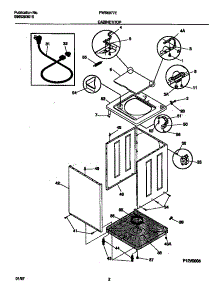 02 - Cabinet / Top parts for Frigidaire Washer FWS6977ES1 from AppliancePartsPros.com