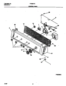 05 - Control Panel parts for Frigidaire Washer FWS6977ES1 from AppliancePartsPros.com