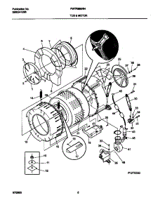 04 - Wshr Tub,Motor parts for Frigidaire Washer FWTR865RHQ0 from AppliancePartsPros.com