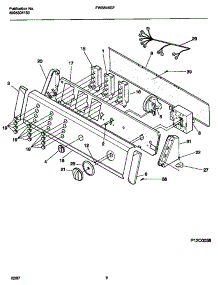 05 - Control Panel parts for Frigidaire Washer FWS845GFT0 from AppliancePartsPros.com
