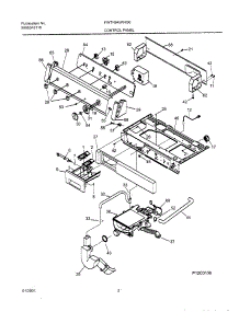 03 - Control Panel parts for Frigidaire Washer FWTR645RHS0 from AppliancePartsPros.com