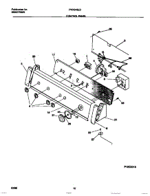 05 - Control Panel parts for Frigidaire Washer FWX645LBS4 from AppliancePartsPros.com