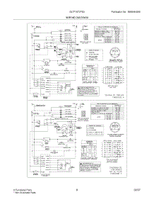 09 - Wiring Diagram parts for Frigidaire Washer GLTF1570FS0 from AppliancePartsPros.com