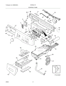 03 - Control Panel parts for Frigidaire Washer FAFW3517KW1 from AppliancePartsPros.com