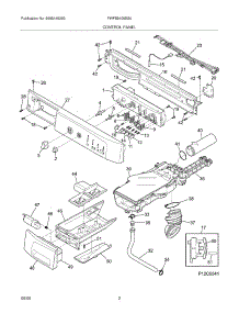 03 - Control Panel parts for Frigidaire Washer FWFB9100ES0 from AppliancePartsPros.com
