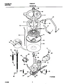 03 - P12t0046 Wshr Mtr,Hose parts for Frigidaire Washer FWS235RFT5 from AppliancePartsPros.com