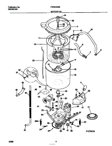 03 - Motor / Tub parts for Frigidaire Washer FWS545NBS3 from AppliancePartsPros.com