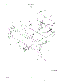 09 - Control Panel parts for Frigidaire Washer FWS446GHS1 from AppliancePartsPros.com