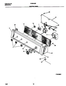 06 - Control Panel parts for Frigidaire Washer FWS645GFT0 from AppliancePartsPros.com