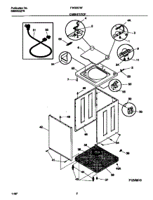 02 - Cabinet / Top parts for Frigidaire Washer FWS6976FS0 from AppliancePartsPros.com