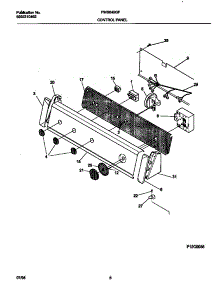05 - Control Panel parts for Frigidaire Washer FWS645GFT1 from AppliancePartsPros.com