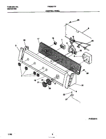 05 - Control Panel parts for Frigidaire Washer FWS6977EW0 from AppliancePartsPros.com