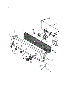 05 - Control Panel parts for Frigidaire Washer FWS645RBS1 from AppliancePartsPros.com