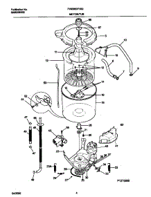 03 - P12t0060 Wshr Mtr,Hose parts for Frigidaire Washer FWS900FHS0 from AppliancePartsPros.com