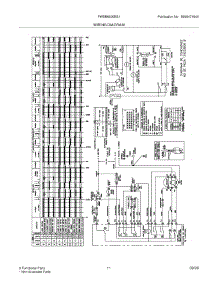 11 - Wiring Diagram parts for Frigidaire Washer FWSB6600ES1 from AppliancePartsPros.com
