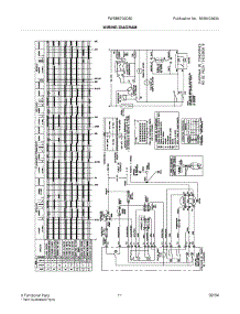 11 - Wiring Diagram parts for Frigidaire Washer FWSB5700DS0 from AppliancePartsPros.com