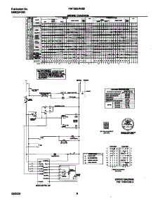 05 - 131907200 Wiring Diagram parts for Frigidaire Washer FWT425RHS0 from AppliancePartsPros.com
