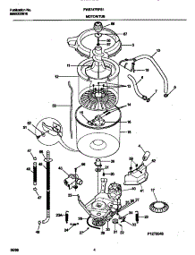 03 - P12t0046 Wshr Mtr,Hose parts for Frigidaire Washer FWS747RFS1 from AppliancePartsPros.com