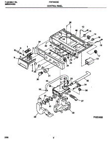 02 - Control Panel parts for Frigidaire Washer FWT445GES2 from AppliancePartsPros.com