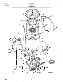 03 - Motor / Tub parts for Frigidaire Washer FWX233RES0 from AppliancePartsPros.com